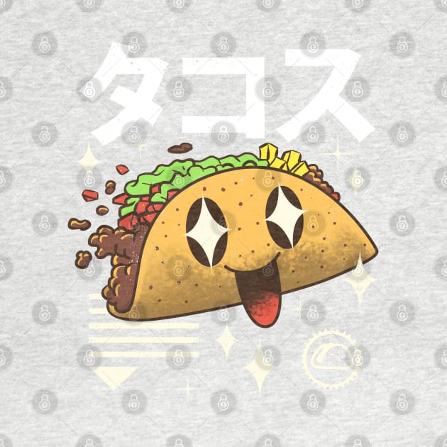 Kawaii Taco by Vincent Trinidad Art